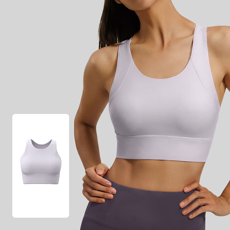 Sports Bra High Impact - Women High Impact Shockproof Yoga Bra