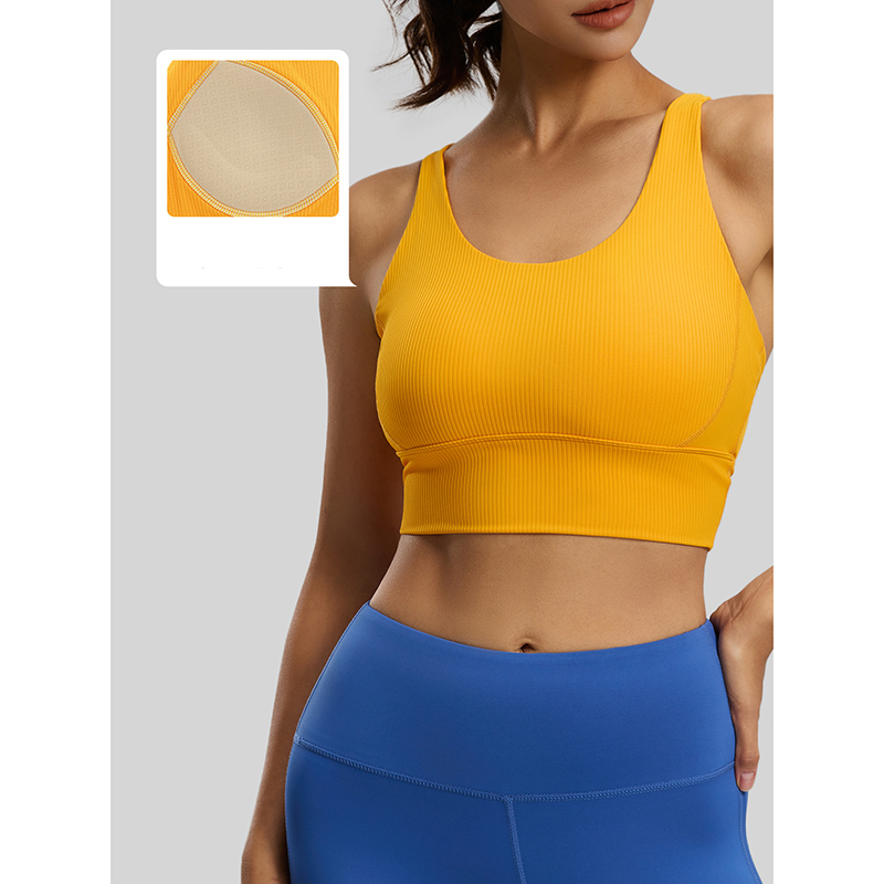 Sports Bra High Impact - 2026 New Women Ribbed High Impact