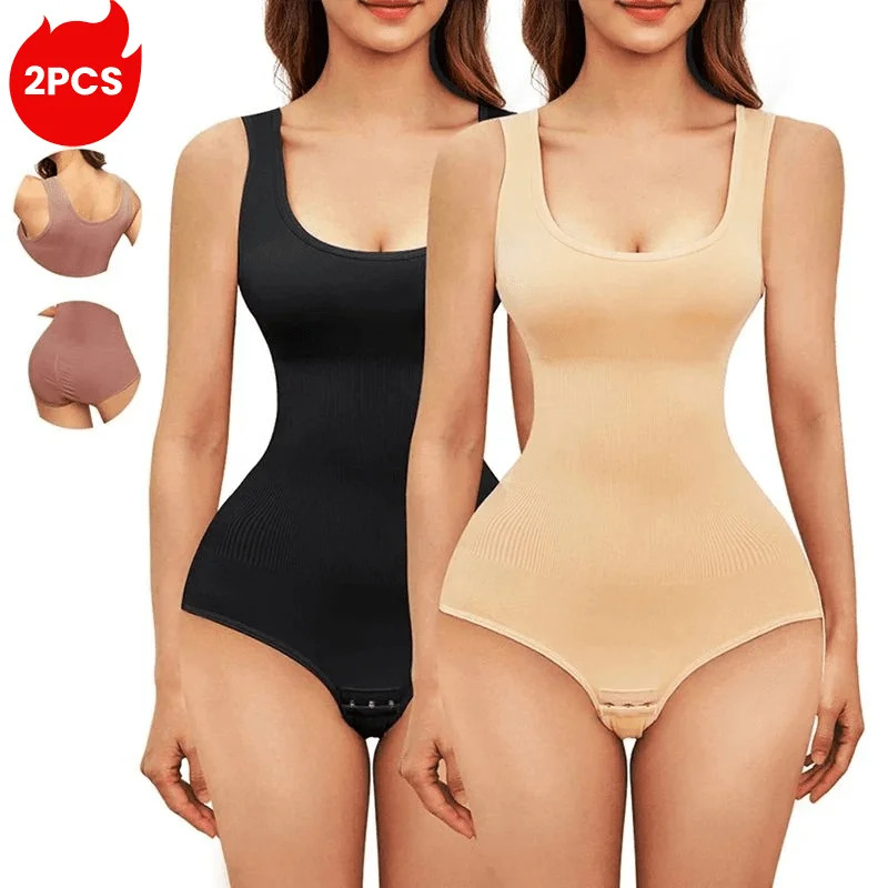 2pcs Body Shapewear For Women  – Shapewear Bodysuit Firm Bewertung und Preis