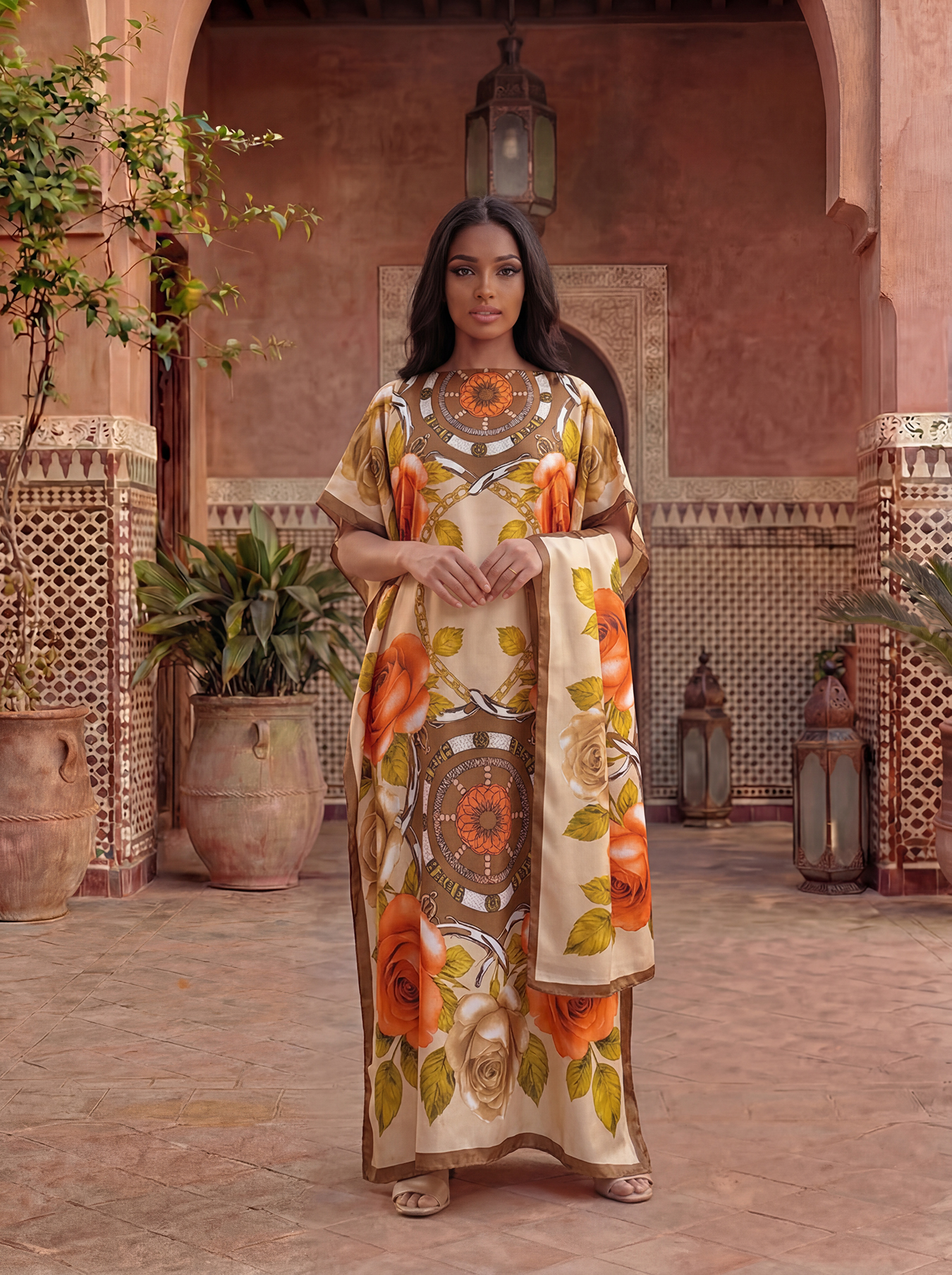 New Style Long Loose Silk Blen – Robe Silk Women Bewertung und Preis