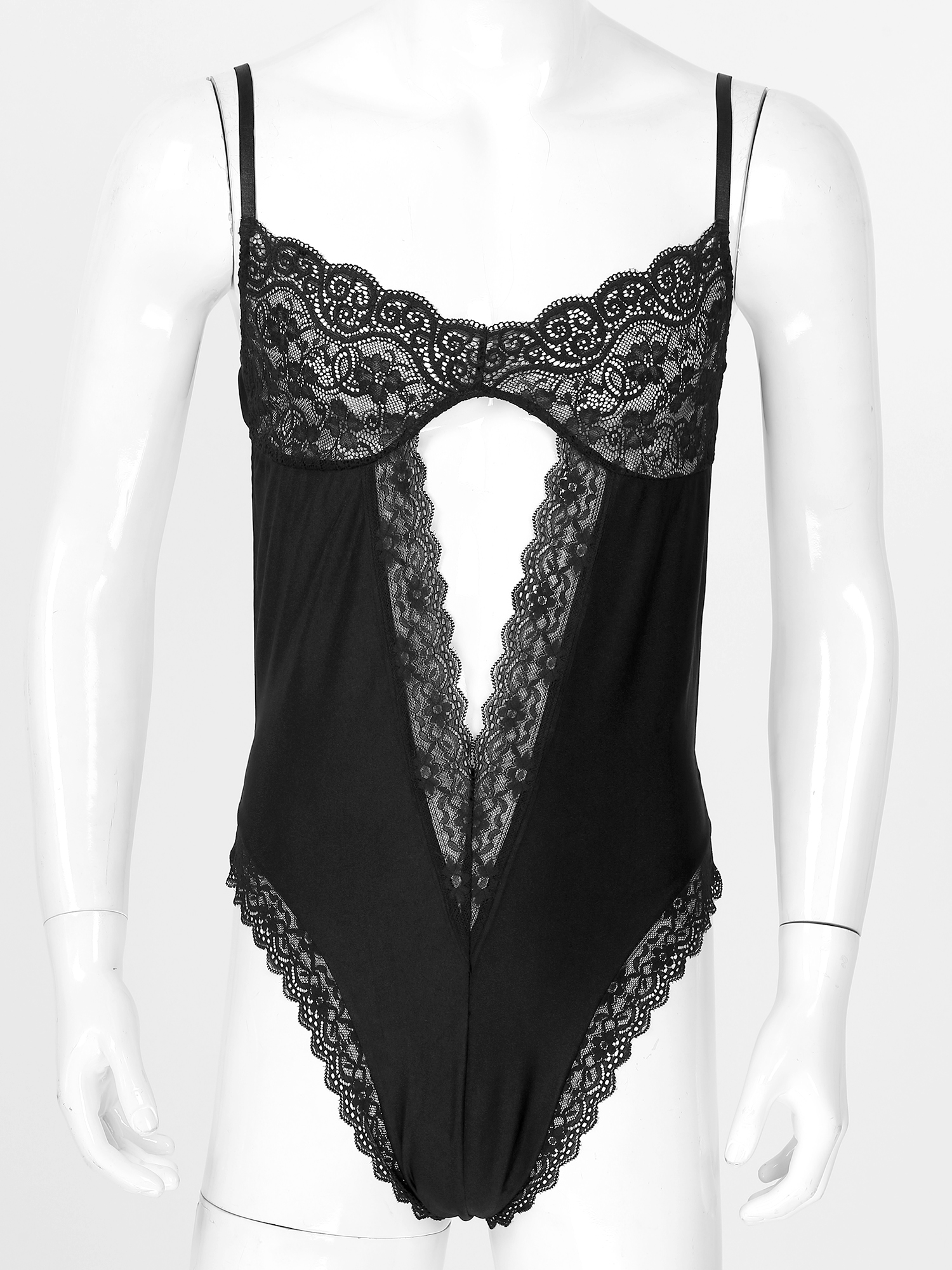 Men Sexy Bodysuit Lingerie Gay – Lace Teddy Lingerie Bewertung und Preis