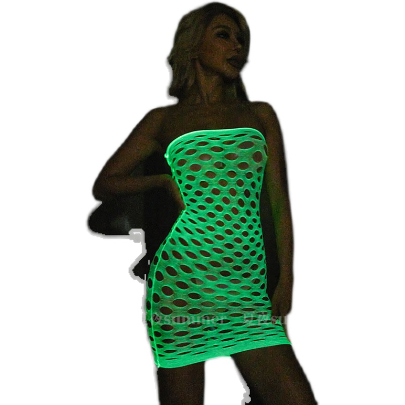 Luminous Glow in The Dark Fish – Bodystocking Fishnet Bewertung und Preis
