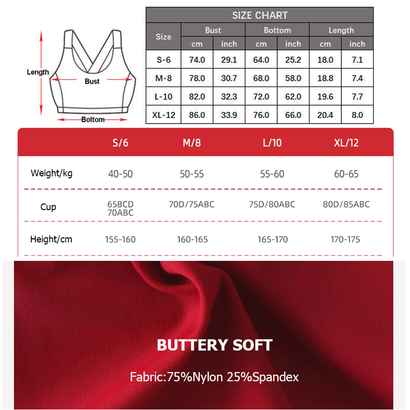 Stretchy Soft Sports Underwear – Sports Bra High Impact Bewertung und Preis