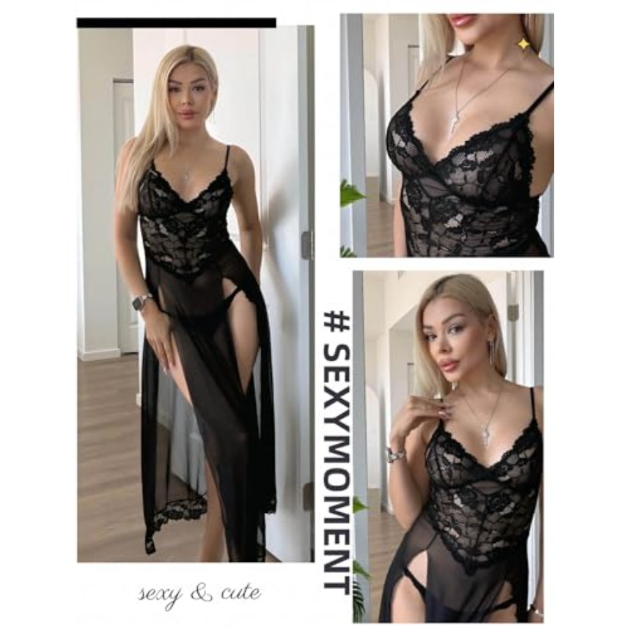 Avidlove Women Lingerie Dress  – Babydoll Chemise Night Bewertung und Preis