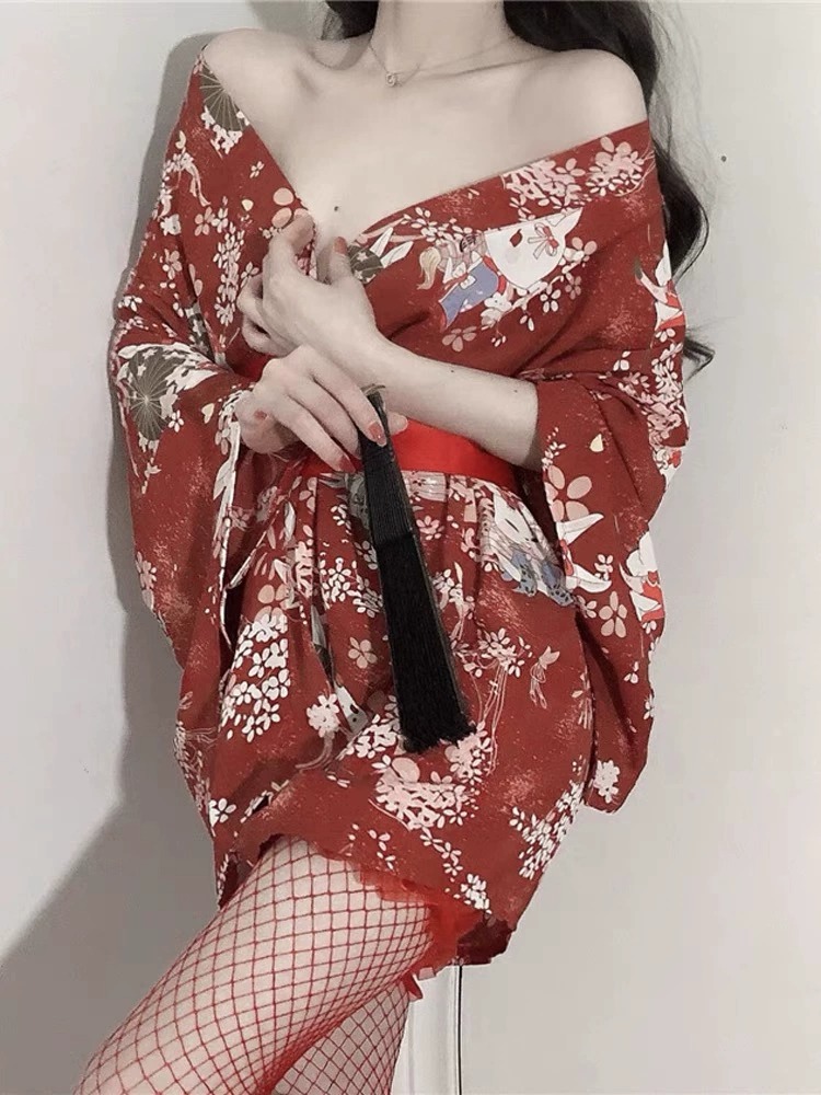 Sex Japanese Kimono Sexy Sleep – Robe Silk Women Bewertung und Preis