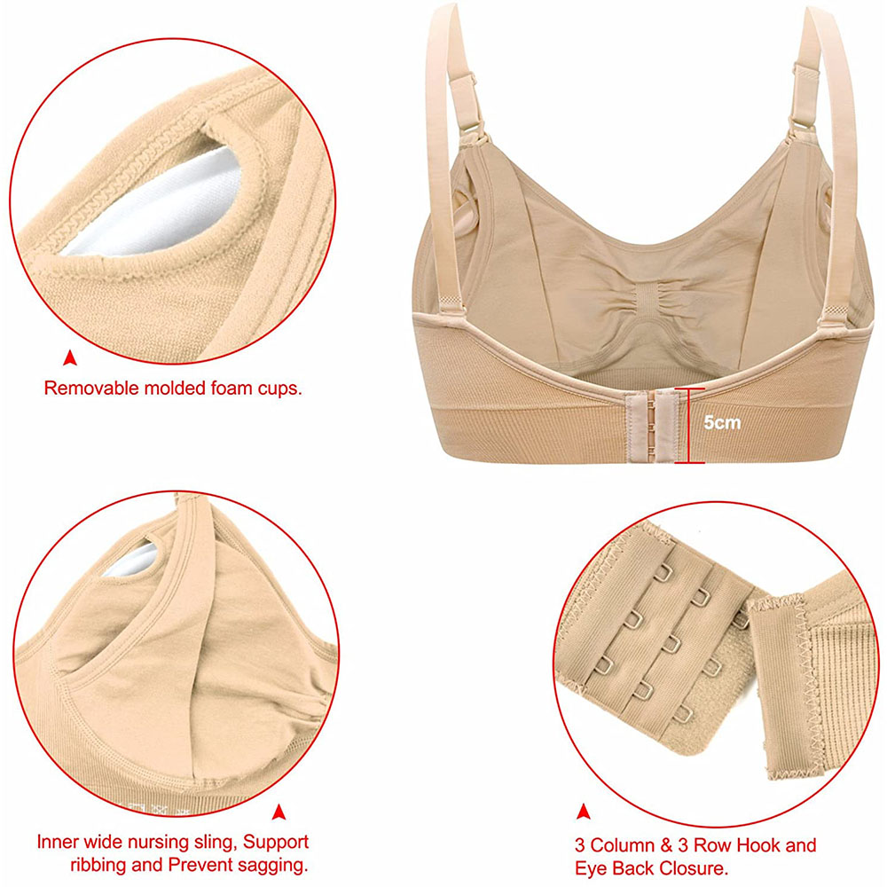 Womens Maternity  Nursing Bra  – Nursing Bra Sleep Bewertung und Preis