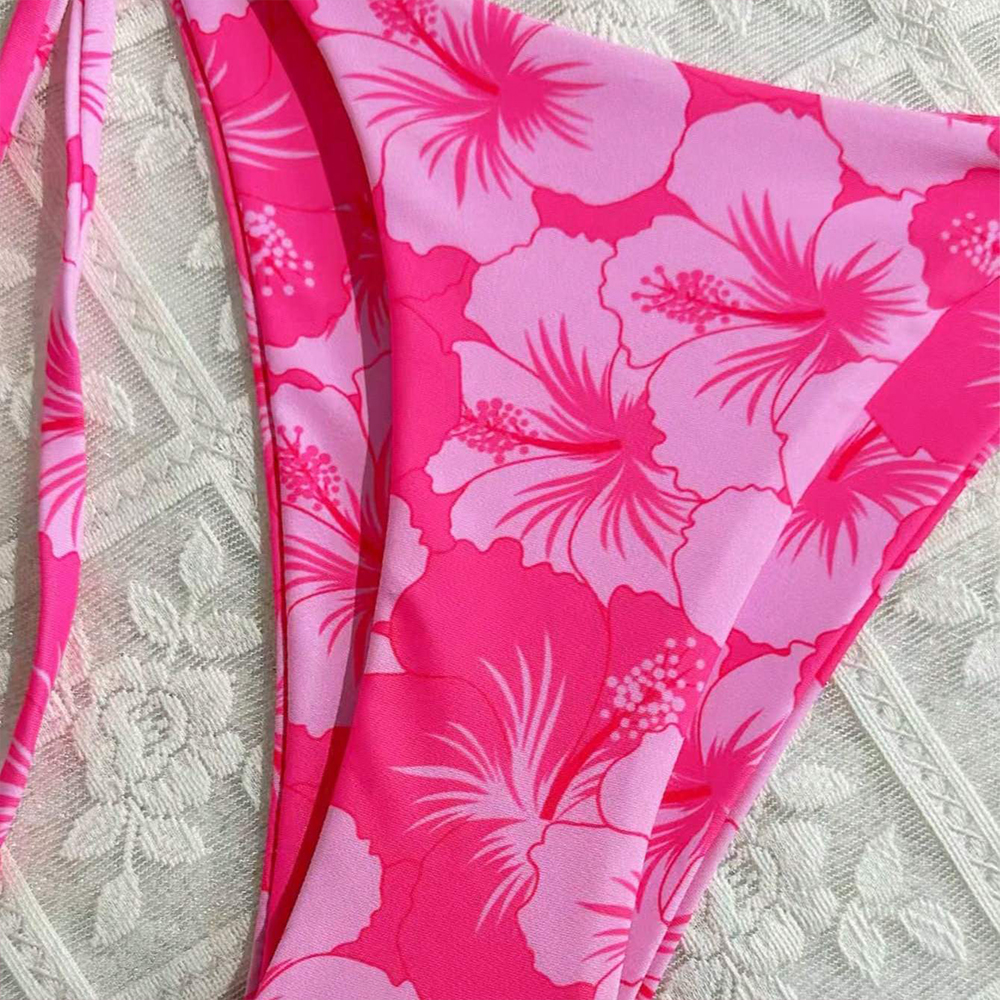 Women's Printed Vest Bikini+Th – Thong Bikini Women Bewertung und Preis