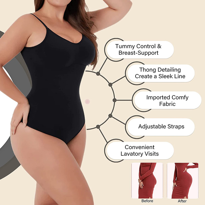 Seamless Backless Sculpting Bo – Shapewear Bodysuit Firm Bewertung und Preis