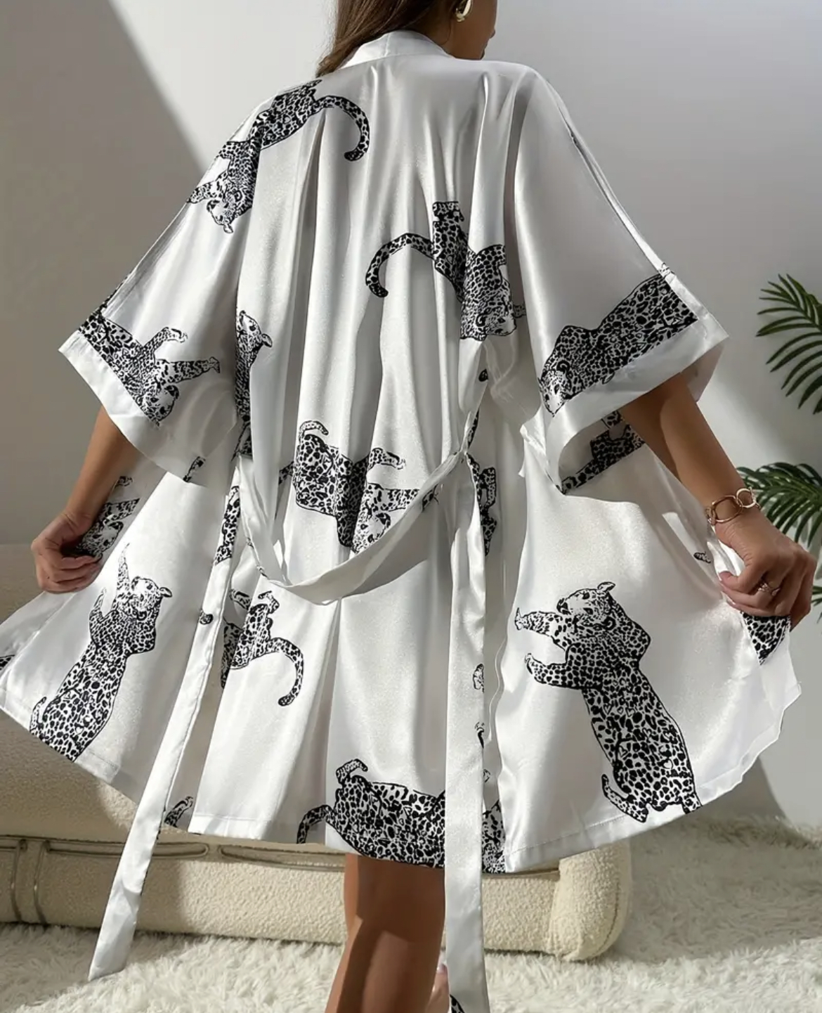 Imitation silk sleepwear sexy  – Robe Silk Women Bewertung und Preis