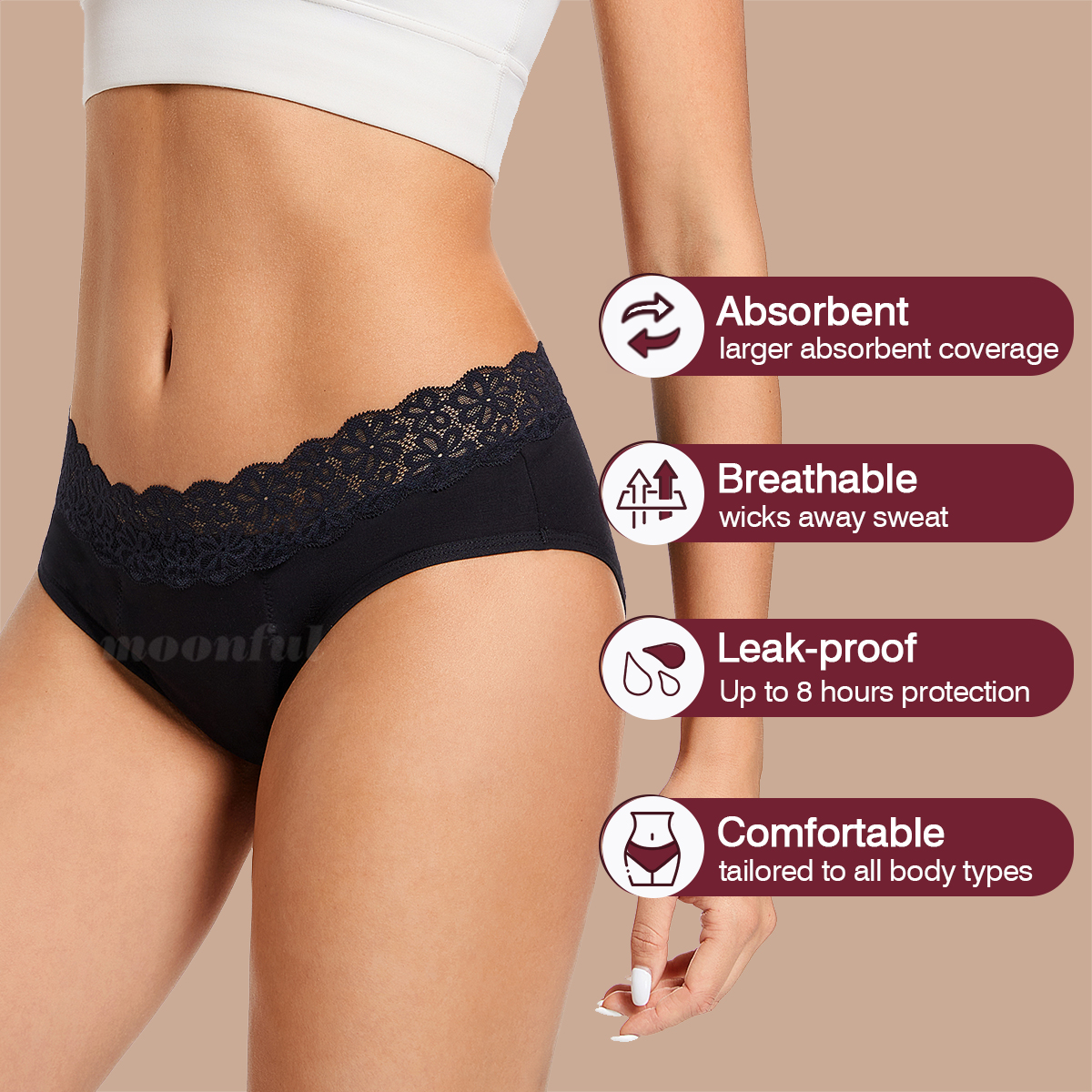 Menstrual Cycle Absorbent Unde – Period Panty Absorbent Bewertung und Preis