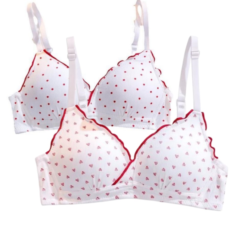 Cute Sweet Wireless Bra Set,Co – Bralette Wireless Soft Bewertung und Preis