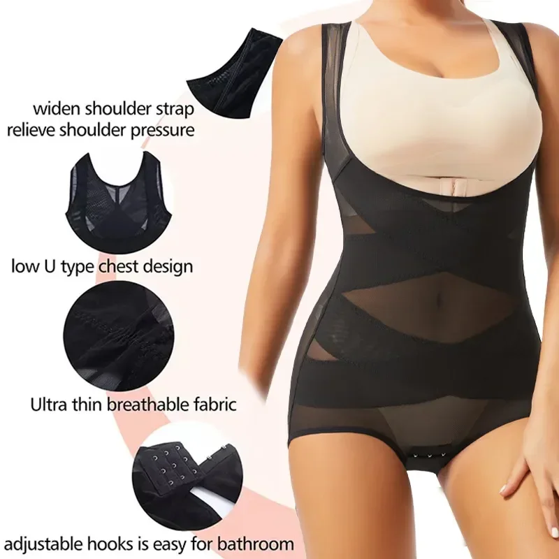 Women Bodysuit Briefs Full Bod – Shapewear Bodysuit Firm Bewertung und Preis