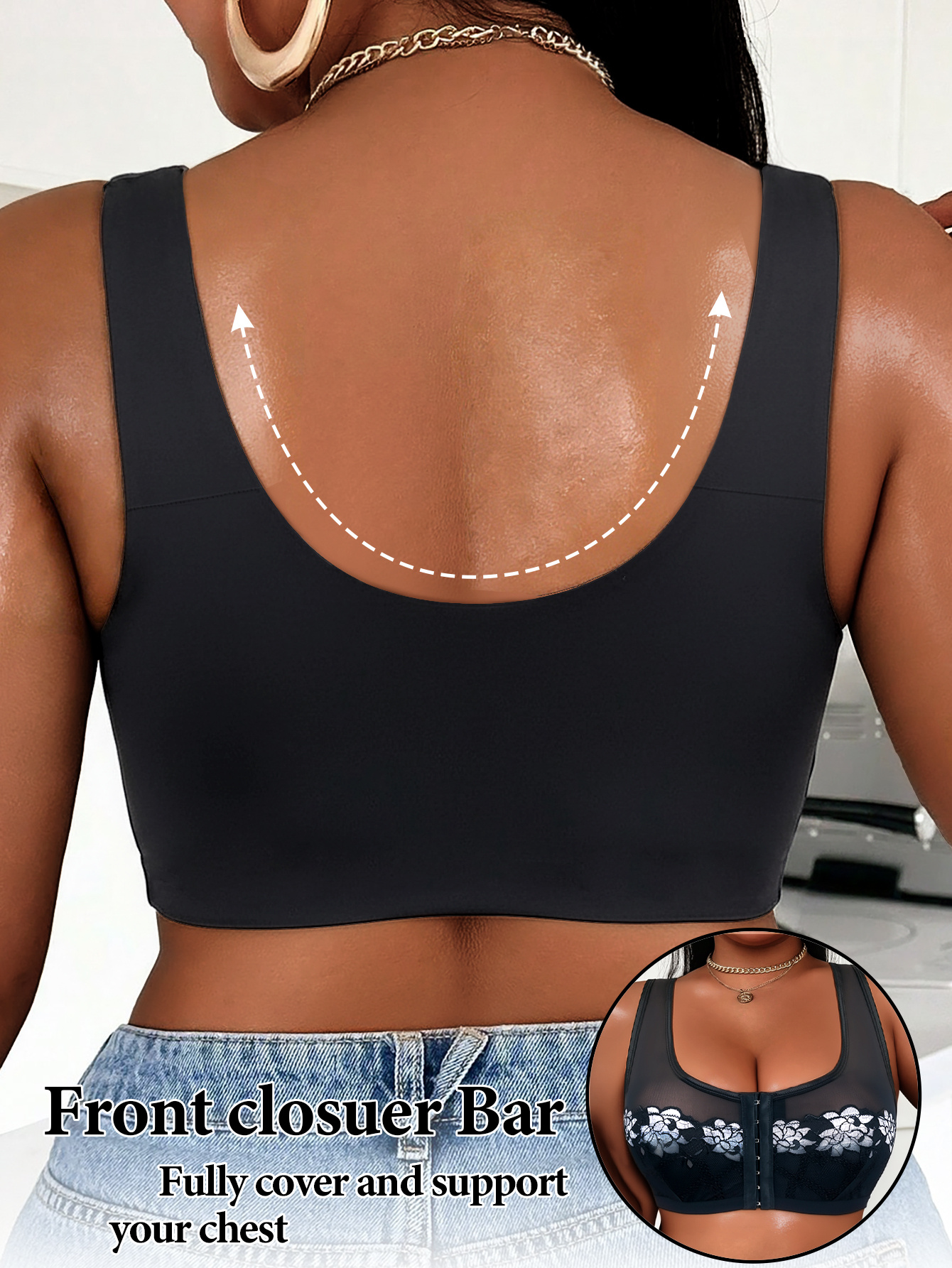 1PC Women's Push-up Bra, Wide  – Push Up Bra Padded Bewertung und Preis