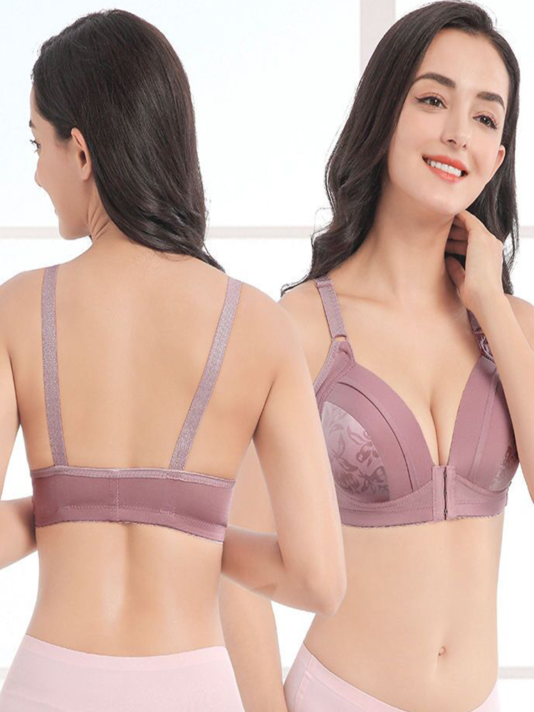 Push Up Bra Front Closure Wome – Bralette Wireless Soft Bewertung und Preis