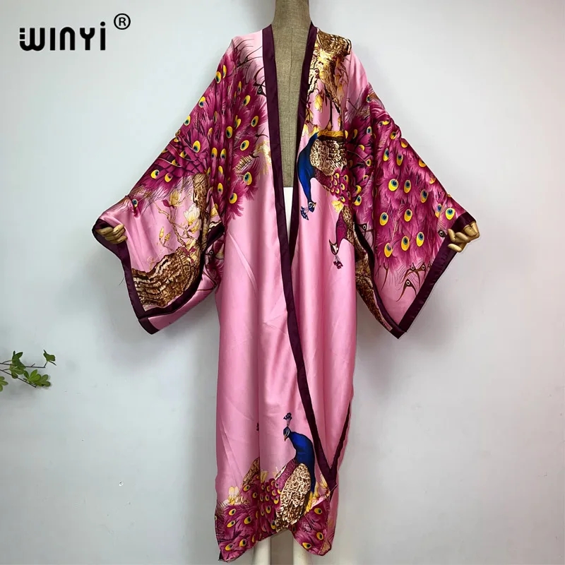 WINYI 2024 Summer Women Cardig – Robe Silk Women Bewertung und Preis