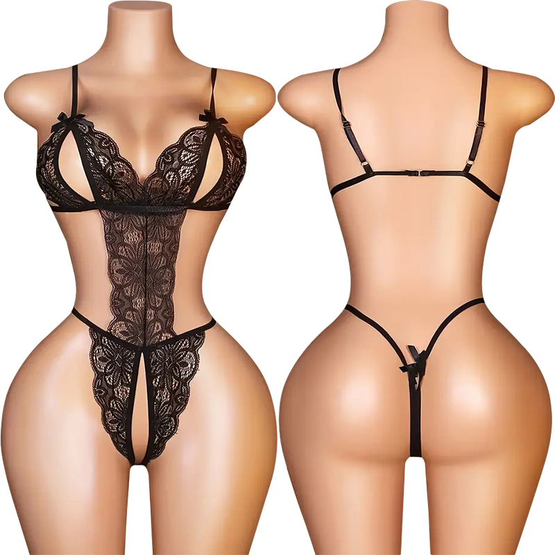 One Pieces Sexy Crotchless Lin – Lace Teddy Lingerie Bewertung und Preis