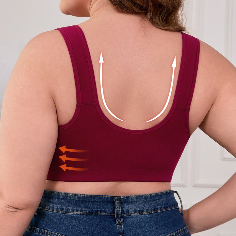 XL-7XL Plus Size Front Buckle  – Seamless Underwear Women Bewertung und Preis