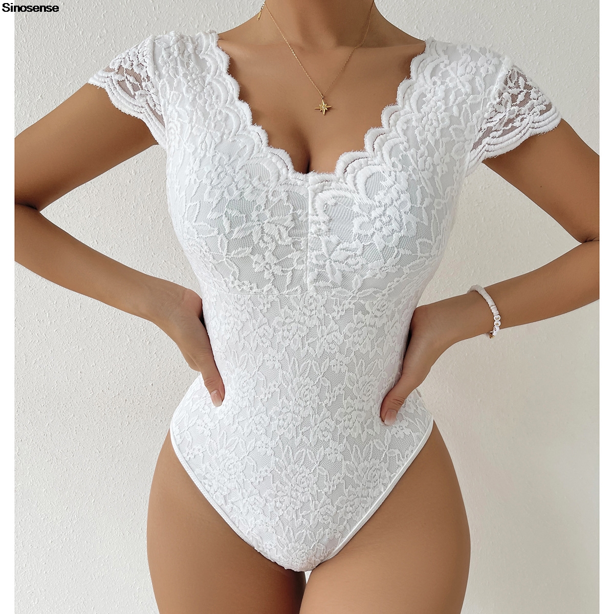 Womens Embroidery Floral Contr – Lace Teddy Lingerie Bewertung und Preis